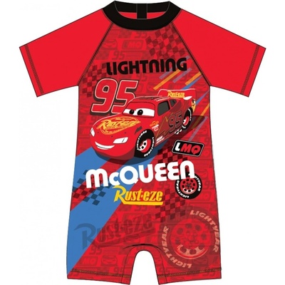 Plavkový overal s UV ochranou DISNEY CARS