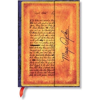 Paperblanks Тефтер Angelou, Midi, широки редове, твърда кори (1570180536)