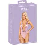 Kissable - боди с розова бродерия - розово - L/XL