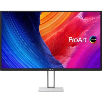 Монитор Asus ProArt PA32UCDM, 32" (81.28 cm) QD-OLED панел, 4K/UHD, 0.1ms, 15 000 000: 1, 250 cd/m2, HDMI, USB, USB-C, Thunderbolt 4 (90LM03HE-B01K70)