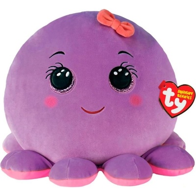 Ty Squishy Beanies OCTAVIA fialová chobotnice1 large 9˝ 22 cm