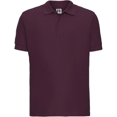 Russell pánska bavlnená polokošeľa R-577M-0 burgundy