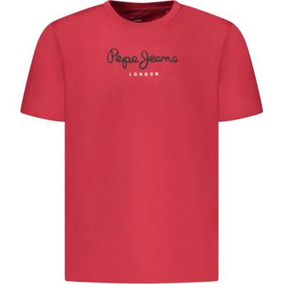 Pepe Jeans Мъжка тениска с къс ръкав pepe jeans, Размер m, Цвят Червено (pm5010178eggon_ro287)