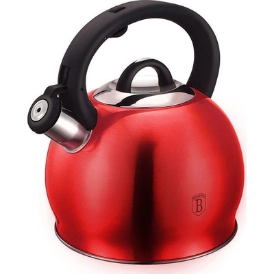 Berlinger Haus неръждаема стомана чайник 3.0L Burgundy (BH-1074)