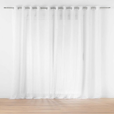 Biela voálová záclona 400x240 cm Lissea – douceur d'intérieur
