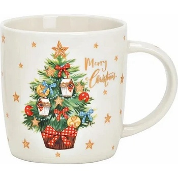 WURM Порцеланова коледна чаша с елха 360мл, 14x8x10см (2108)