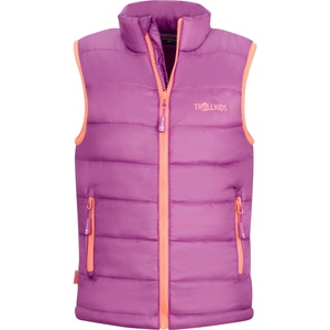 TROLLKIDS Детски синтетичен елек Trollkids Kids Trondheim Vest Synthetic vest - Mallow Pink / Papaya - размер 176 (EU) (703-2400-2220)