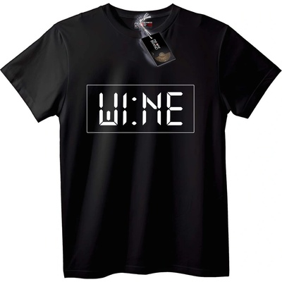 NOONEBRAND Тениска Любител на Вино - 2XL, White