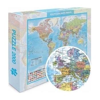Artglob Puzzle 2000 - Political world map 1: 42 000 000
