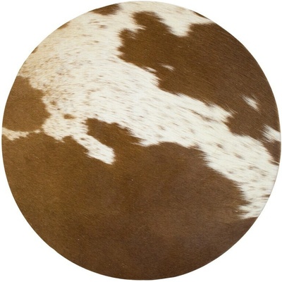 Mars & More Okrúhle prestieranie z hovädzej kože 38x38x1cm