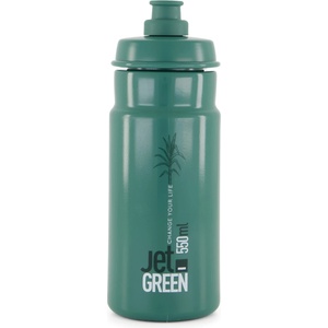 Elite Бутилка за велосипед Elite Jet Green Cycling water bottles - Transparent / Grey - размер 550 ml (533-1990-0211)