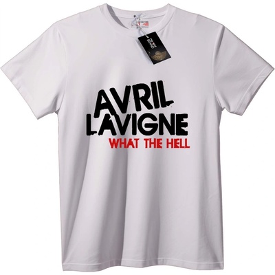 NOONEBRAND Тениска Avril Lavigne Какво По Дяволите - L, White