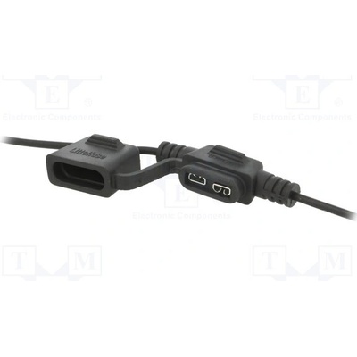 LITTELFUSE FHAC0001ZXJ Zásuvka; 19mm; 20A; na kabel; Výv: vodiče x2; UL94V-0; 32V; IP67