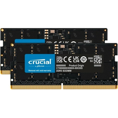 Crucial DDR5 48GB 5600MHz CL46 (2x24GB) CT2K24G56C46S5