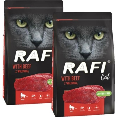 Dolina Noteci Rafi Cat s hovězím masem 2 x 7 kg