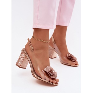 Step in style Дамски сандали с ток модел 228405 Step in style