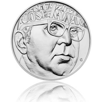 Česká mincovna stříbrná mince 200 Kč 2017 Josef Kainar stand 13 g