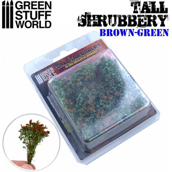 Dekorace Green Stuff World Tall Shrubbery: Brown Green