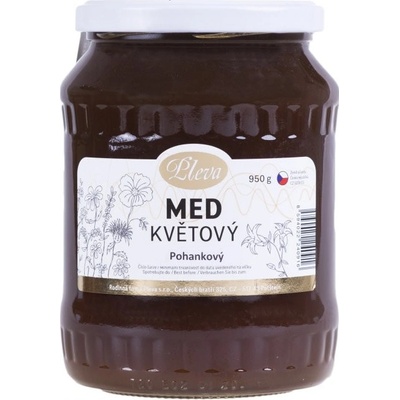 Pleva Med květový pohankový 950 g