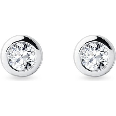 Klenota diamantové bezel napichovačky k0662012