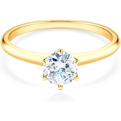 SAVICKI Годежен пръстен The Journey: злато, лабораторен диамант