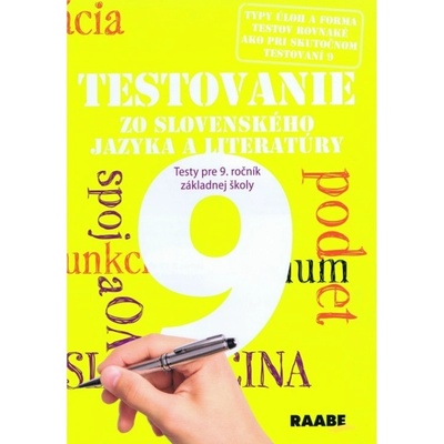 Testovanie 9-Slovenský jazyk a literatúra pre 9 ročník