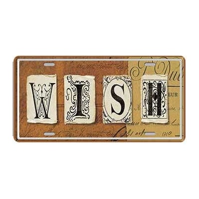 Ceduľa značka Wish