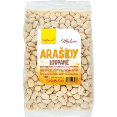Wolfberry Arašidy lúpané orechy 500 g