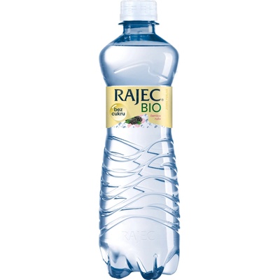 Rajec bio jemně sycený nápoj s příchutí ostružina a růže 750 ml