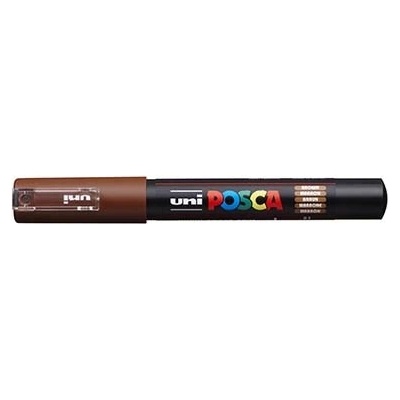 uni Декоративен маркер, 0, 7-1, 0 мм, UNI "Posca PC-1M", кафяв 285080000 (285080000)