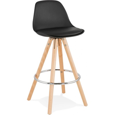 Kokoon Черен бар стол , височина на седалката 64 cm Anau - Kokoon (BS02290BL)