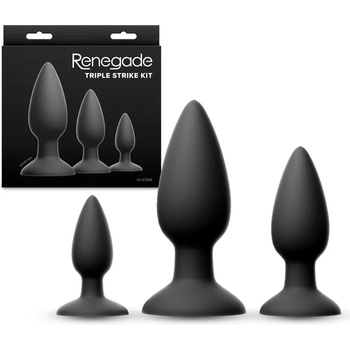 Анален комплект, постепенно разширяване и комфорт - Triple Strike Kit (NSTOYS1266)
