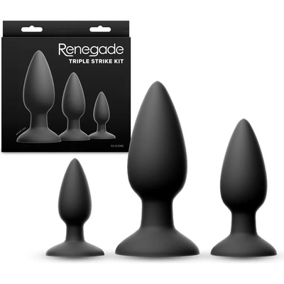 Анален комплект, постепенно разширяване и комфорт - Triple Strike Kit (NSTOYS1266)