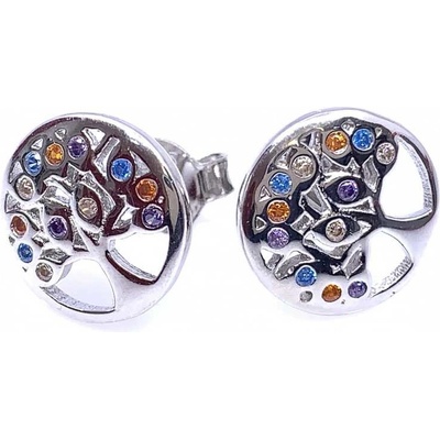 Jan Kos jewellery stříbrné náušnice 12120017