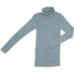 Engel Дамско копринено термобельо Engel Women's Long-Sleeved Roll Neck Silk base layer - Bergblau - размер 42/44 (EU) (114-1947-0413)