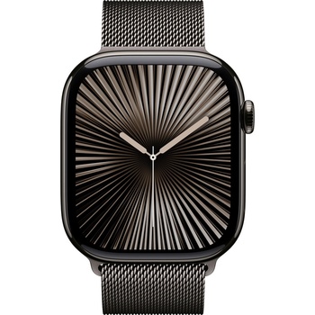 Apple Каишка от Apple за Apple Watch 46mm Milanese Loop: Slate Milanese Loop - S/M (MC7L4ZM/A)