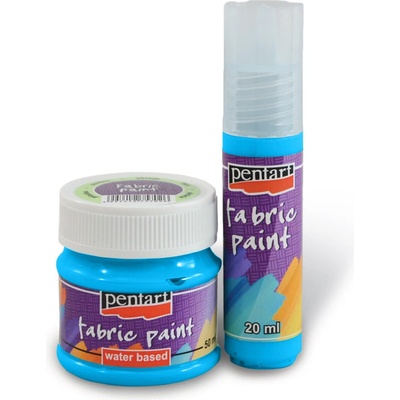 Farba na textil PENTART 20 ml svetlomodrá