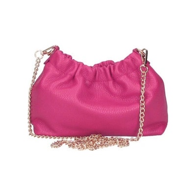 Mondo Italia kožená kabelka 794 fuchsia