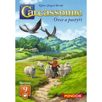Carcassonne rozšíření 9: Ovce a pastýři (edice 2025)