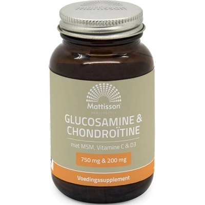Mattisson Healthstyle Glucosamine & Chondroitin, 60 таблетки, Mattisson Healthstyle