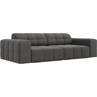 Cosmopolitan Design sametová Chicago 244 cm Tmavě šedá