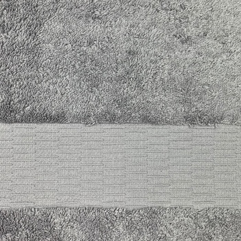 King of Cotton ručník Egyptian Giza šedá 50 x 100 cm