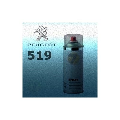 PEUGEOT 519 BLEU FIDJI metalická barva Sprej 400ml