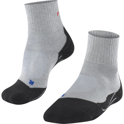 Falke Мъжки туристически чорапи Falke Falke TK2 Short Cool Walking socks - Grey - размер 42-43 (EU) (201-1099-0612)