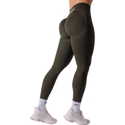 Nebbia Legíny High-waist push-up POWER 888 tmavě zelené – Hledejceny.cz