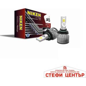 NIKEN Диодни крушки niken h10 ЕКО - 2бр/к-т (282305) - steficenter