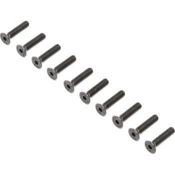 Losi Плосък винт Flat Head M4x18mm (10)