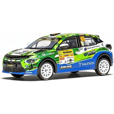 Lancia Ypsilon Rally4 HF 40 Rahill/Smith Barum Rally 2025 1:43 Ixo Models