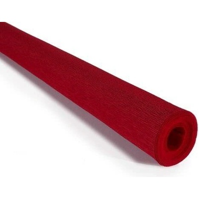 Italský krepový papír Cartotecnica Rossi 90g (50 x 150cm) - červená 392