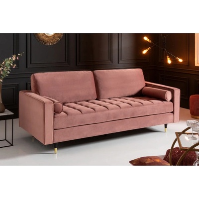 Komfort-nábytok 41071 220cm Cozy Zamat Starorúžová